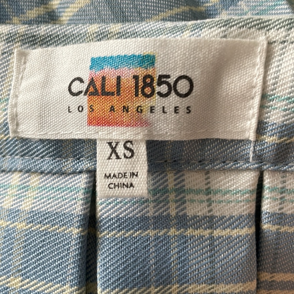 Cali 1850 Plaid Pleated Women's Skirt - Picture 6 of 8